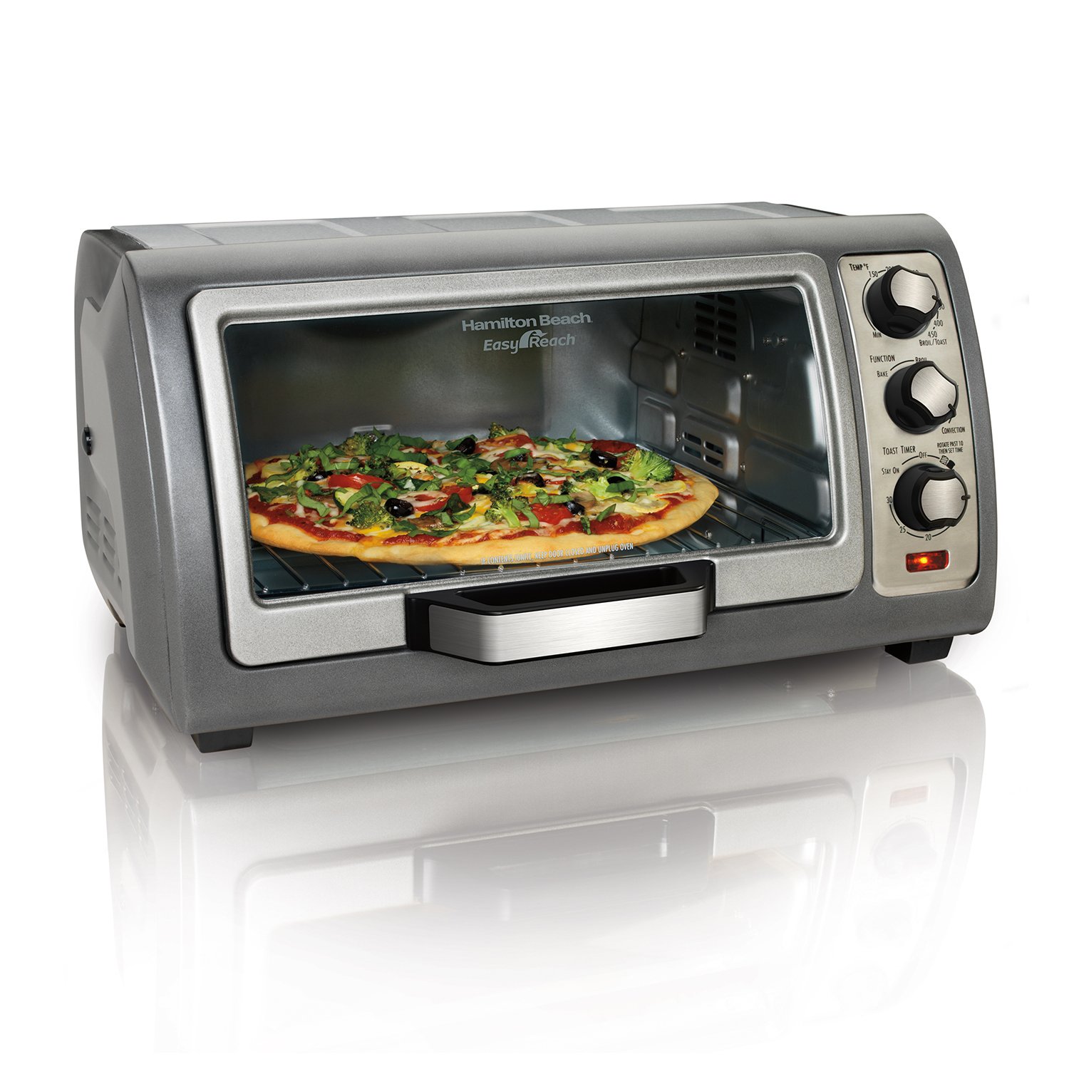 Hamilton Beach Easy Reach Toaster Oven 31126D