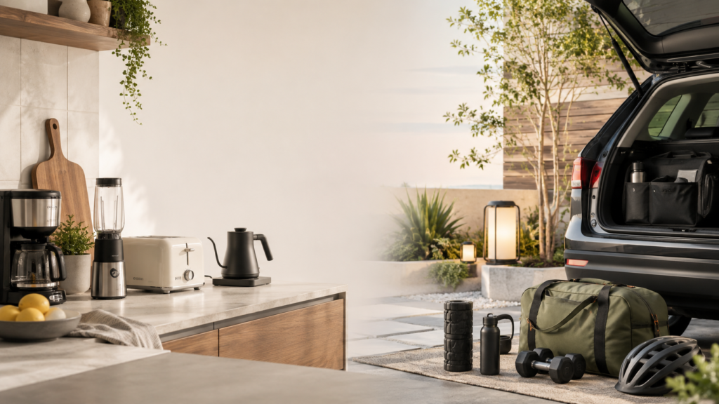 Kitchen, home, automotive and outdoor gear
