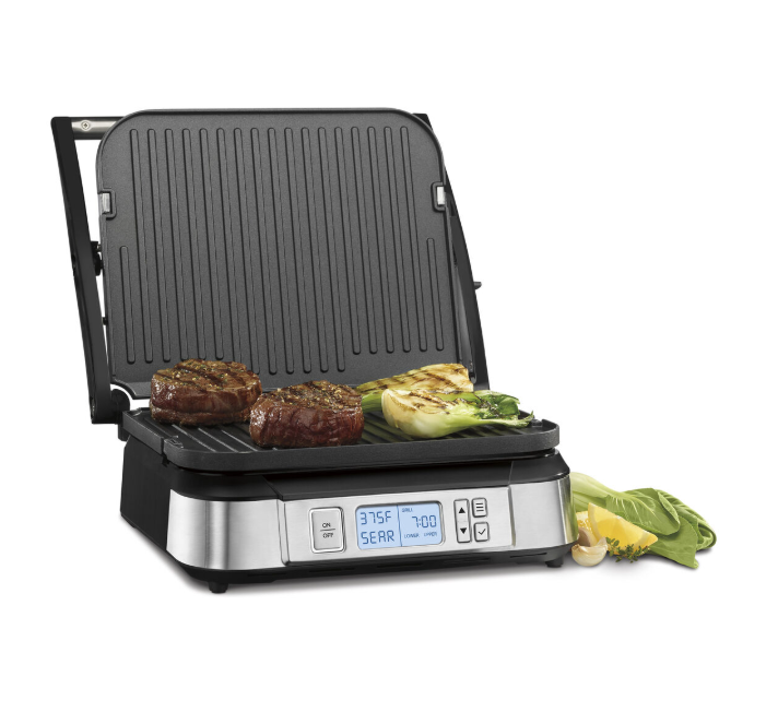 Cuisinart GR-6SNAS Griddler with Smoke-Less Mode