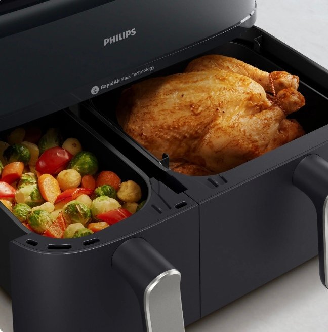 Philips 5000 Series Dual-Basket Airfryer Review: Is the Steam Function Worth It?